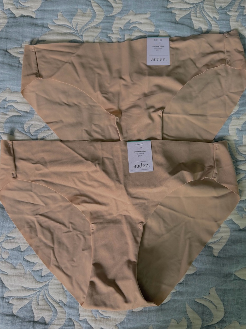 NWT 2pk Auden No Show Bikini Small